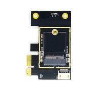3X La Scheda Adattatore per Scheda di Rete Wireless da M.2 un PCIE NGFF Supporta La Scheda di Rete 7260 8265 1650 1675X AX200 AX210