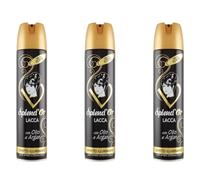 3X Lacca per Capelli con Olio di Argan - Effetto Illuminante 300 ml, 3 Flaconi da 300ml