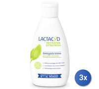 3x Lactacyd Sapone Intimo 200 Ml. Protezione Fresh