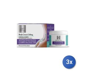 3x Lady Venezia Corpo Crema 250 Ml. Anti-Cellulite Corpo-Glut