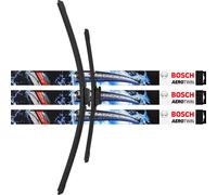 3x Lama Tergicristallo 3397007555 600mm/400mm Aerotwin Set BOSCH A555S