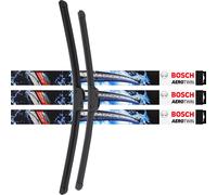 3x Lama Tergicristallo 3397118902 530mm/475mm Aerotwin Set BOSCH AR533S