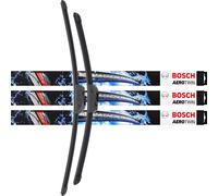 3x Lama Tergicristallo 3397118908 600mm/450mm Aerotwin Set BOSCH AR604S