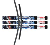 3x Lama Tergicristallo 3397118909 600mm/475mm Aerotwin Set BOSCH AR607S