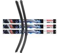 3x Lama Tergicristallo 3397118938 600mm/600mm Aerotwin Set BOSCH A938S