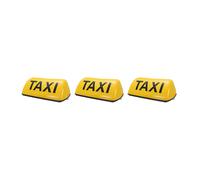 3X Lampada di Segnalazione TAXI Un LED con Indicatore Magnetico Impermeabil7155
