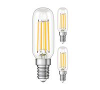 ledscom.de 3 pezzi E14 lampadina LED, T25, bianco caldo (2900 K), 4,2 W, 507lm