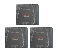 3x Laura Biagiotti Roma Uomo dopobarba 75ml