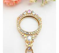 3X Lente d'Ingrandimento for Collana Regalo Creativo Moda Giornale Lettura Lente d'Ingrandimento Ciondolo Regalo Decorativo Lente d'Ingrandimento Lente d'Ingrandimento