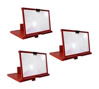 3X Lente D'Ingrandimento per Schermo del Telefono Cellulare Supporto da 12 5066