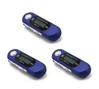 3X Lettore MP3 USB 2.0 Piccola Unità Flash Lettore Musicale LCD Multilingu4989