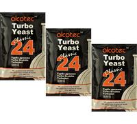 3x Lievito Turbo Alcotec 24 Classic 175 g