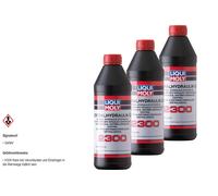3X Liqui Moly 1L Olio Idraulico Centrale 2300 Minerale Per MB 343.0 3665