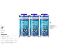 3X LIQUI MOLY 25010 Pulitore Del Sistema Di Benzina Marino 500 Ml