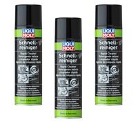 3x Liqui Moly 3318 Pulitore Veloce Potenza 500 ML Detergente a Freddo Freni