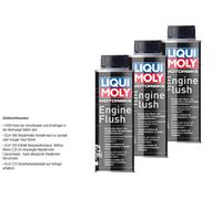 3X Liqui Moly Flush Motore Per Moto Pulitore 250 Ml