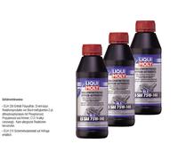 3x Liqui Moly Interamente Sintetico Hypoid-Getriebeöl (GL5) Ls SAE 75W-140 500