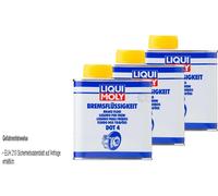 3X Liqui Moly Liquido Freni DOT 4 Fluido Freni 500 Ml