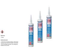 3X Liqui Moly Liquifast 1502 Colla Per Riparazione Vetri 310 Ml