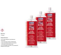 3x LIQUI MOLY Liquimate 7700 Mini Colla Plastica Set Riparazione 50 ML