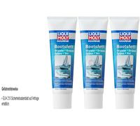 3X LIQUI MOLY Marine Grasso Per Barche 25041 Tubo 250 G