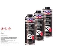 3x Liqui Moly Protezione Pavimento Bitume Nero Karosserieschutzrost Cura 1L
