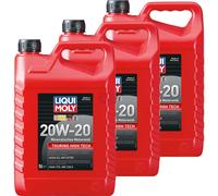 3x Liqui Moly Touring High-Tech 20W20 olio motore Man 270 MB 228.0 Acea E2 Api