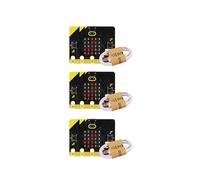 3X Lo Kit Microbit Board V2 Ha Altoparlanti Integrati e un Microfono Che Supporta L'Intelligenza Artificiale