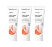 3x Locobase Repair 30g - Crema idratante intensiva per pelli secche e screpolate