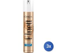 3x L'Oreal Elnett Lacca per capelli 200 Ml. Forte