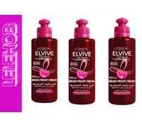 3X LOreal Paris Crema Capelli Elvive Leave In Full Resist Push Pull 200 Ml