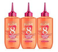 3x L'Oréal Paris Elvive Dream Long Wonder Water Balsamo Liquido Lamellare per Capelli Lunghi e Lisci - 3 Flaconi da 200ml ognuno