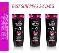 3X L'Oreal Paris Elvive Shampoo Full Resist Rinforzante Capelli Indeboliti 400ml
