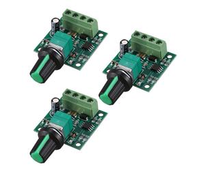 3X Low Voltage Pwm Motor Speed Controller Module 1.8V 3V-5V-6V 12V 2A