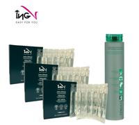 3x Lozione Vitalizzante Ing Treat 12 Fiale Biotina Anticaduta Capelli + Shampoo