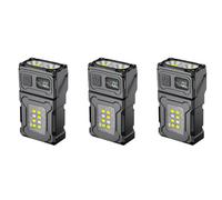 3X Luce da Ricaricabile COB, Torcia da per Esterni, Luce 6030