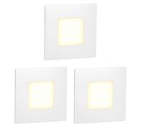 3x luce LED per scale/luce da incasso a parete FEX per interni ed esterni [EEK: F]