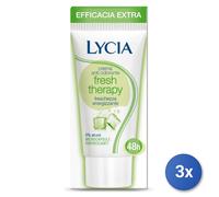 3x Lycia Deodorante Crema 40 Ml. Fresh Therapy