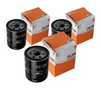 3X MAHLE Filtro Olio OC 298 Per Land Rover Defender Station Wagon