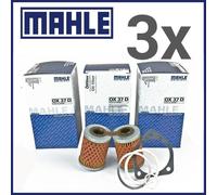 3x Mahle Filtro Olio Ox 37D per BMW R 100 GS