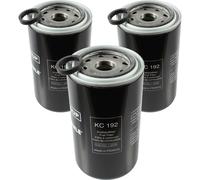 3X MAHLE / KNECHT Filtro Carburante KC 192