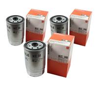 3X MAHLE / KNECHT Filtro Carburante KC 38