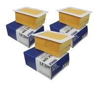 3X MAHLE / KNECHT Filtro Dell'Aria Filtro LX 628