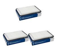 3X MAHLE / KNECHT Filtro Dell'Aria LX 1921