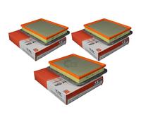 3X MAHLE / KNECHT Filtro Dell'Aria LX 1926