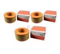 3X MAHLE / KNECHT Filtro Dell'Aria LX 720