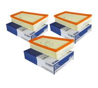 3X MAHLE / KNECHT Filtro Dell'Aria LX 957/3