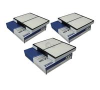 3X MAHLE / KNECHT Filtro Interno Pollenfilter Filtro Interno LA 440