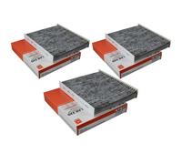 3X MAHLE / KNECHT Filtro Interno Pollenfilter Filtro Interno LAK 220