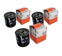 3X MAHLE / KNECHT Filtro Olio OC 100 Per Citroën Berlingo Kasten M_